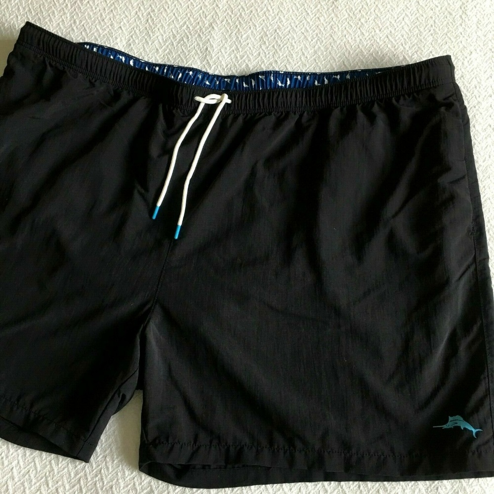 Tommy Bahama Naples Coast Black Swim Trunks